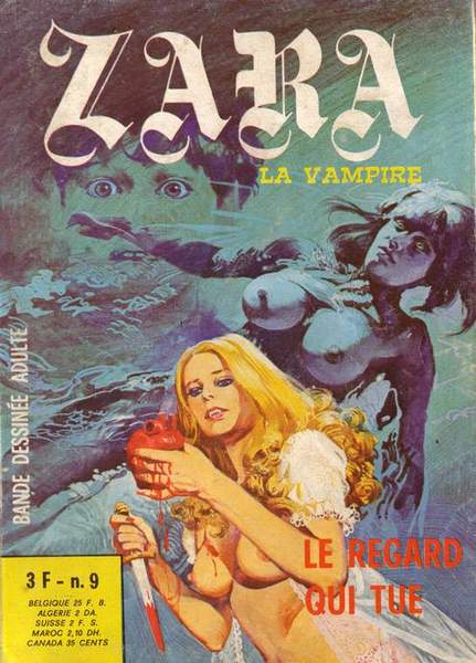 Scan de la Couverture Zara La Vampire n 9